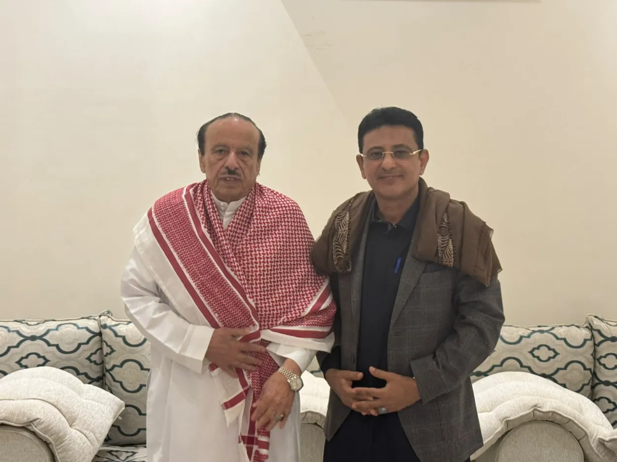 الفريق ناصر منصور هادي يستقبل السفير الدكتور محمد مارم