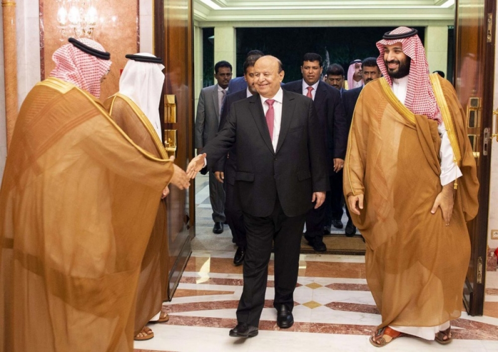 الرئيس هادي والأمير محمد بن سلمان